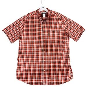 Columbia Gorpcore Shirt Men‎ 2XT Tall Short Sleeve Button Front Outdoor Casual